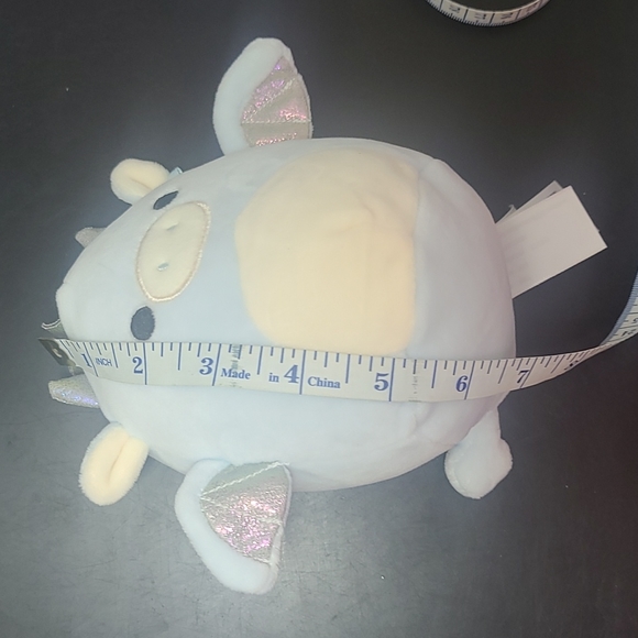 2 Squishmallows cat unicorn & pig dragon. NWOT - Picture 7 of 7